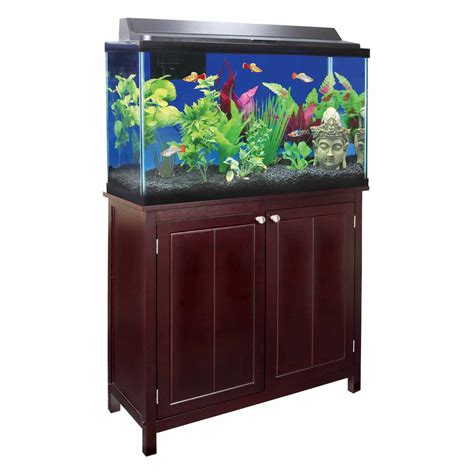 Fish Tank <b>Stand</b> - Heavy Duty Wooden 55-<b>75 Gallon Aquarium Stand</b> With Storage Cabinet For Fish Tank Accessories - 770 LBS Capacity, 51"X19. . Imagitarium 29 gallon stand instructions